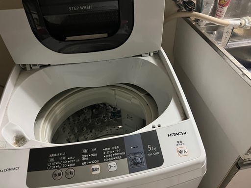 洗濯機 5キロ
