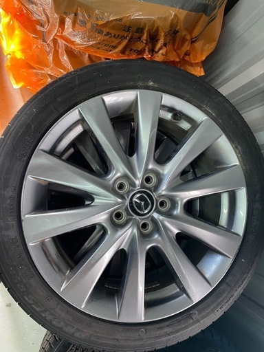 マツダ純正ホイール［BM アクセラ］215/45/18 マツダ純正アルミホイール18インチ215-45-18 マツダ純正ホイール［BM