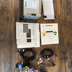 値下げしました！イクリプス　カーナビ　7型ワイド　AVNｰLS02W フルセグ　CD DVD bluetooth 