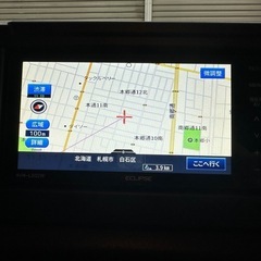 値下げしました！イクリプス　カーナビ　7型ワイド　AVNｰLS02W フルセグ　CD DVD bluetooth 