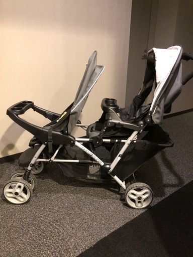 外出・移動用品 【美品】グレコ 2人乗りベビーカー DuoSport デュオ