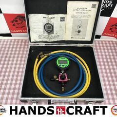 ✨タスコ　中古　TA141DZ　マニホールドゲージ　通電確認のみ　説明書/ケース付き✨うるま市田場✨