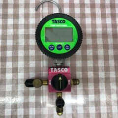 ✨タスコ　中古　TA141DZ　マニホールドゲージ　通電確認のみ　説明書/ケース付き✨うるま市田場✨