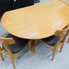 【ジ320】大塚家具　ダイニングセット　イス3脚　ベンチセット ジ320】大塚家具 ダイニングセット イス3脚 ベンチセット