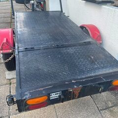 軽トレーラー シーマリン・ダンプ・折りたたみ 一時抹消済