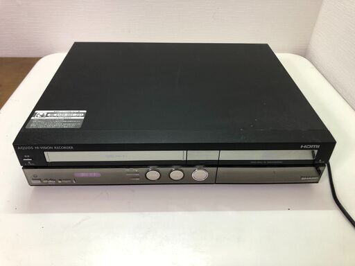 シャープ HDD•DVD•ビデオ一体型レコーダー DV-ACV52 【糸島市内 送料無料】1016-1