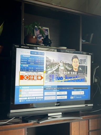 SHARP液晶テレビ