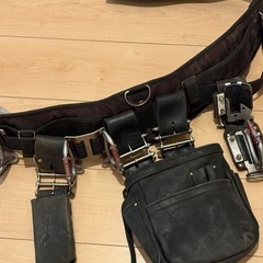 腰袋とフルハーネス