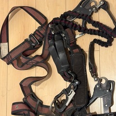 腰袋とフルハーネス