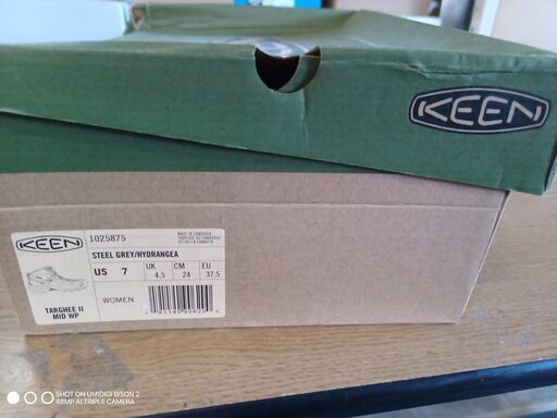 E326　キーン TARGHEE II MID WP W 1025875 レディース トレッキング シューズ