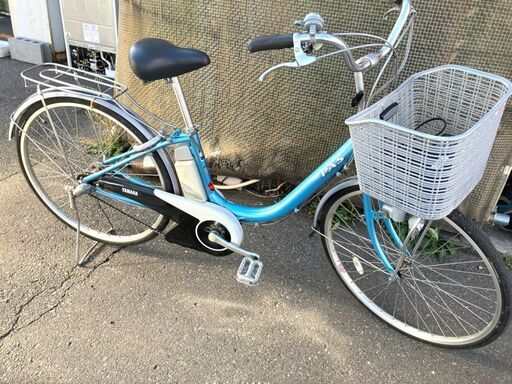 YAMAHA 電動自転車 PAS 26インチ アシスト 3段変速付き バッテリー良好 充電器付き