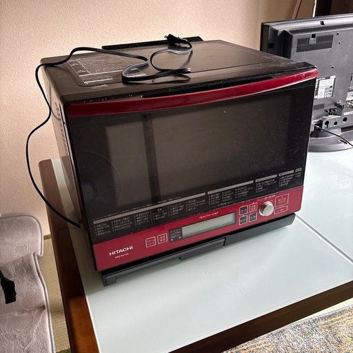 【中古】日立 スチームオーブンレンジ ヘルシーシェフ 33L MRO-RV100