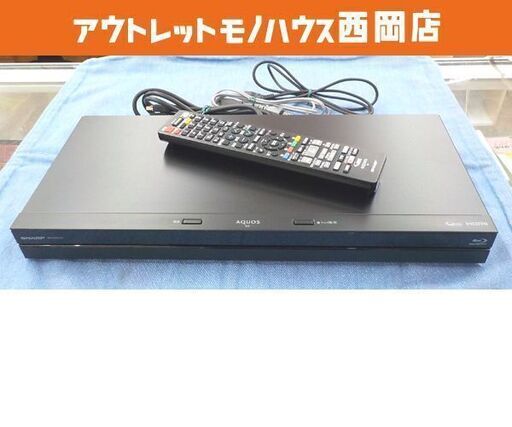 ブルーレイレコーダー BD-NW510 シャープ 2017年製 500GB 2チューナー 2番組同時録画 SHARP AQUOS 西岡店