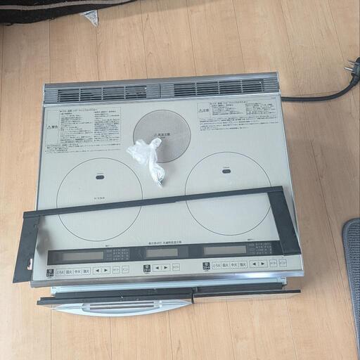 【中古】ビルトインIHクッキングヒーター 型式HT-G8FS