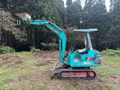 ヤンマー　バックホーB22 ユンボ