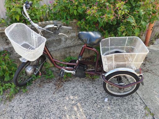 電動アシスト3輪自転車 大人用 1年間使用 値段交渉 承ります