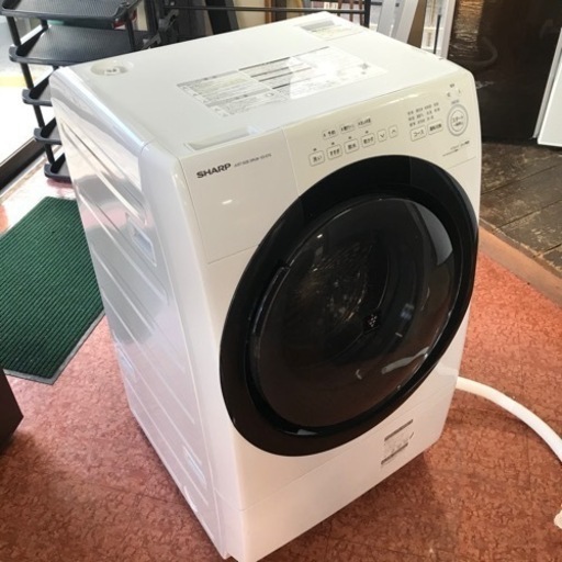 ドラム式洗濯機　7kg 2022年製　乾燥3.5kg SHARP