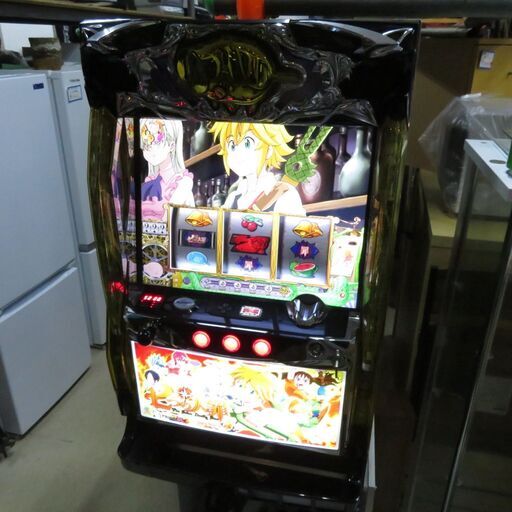 パチスロ実機 七つの大罪 コイン不要機付き スロット機|江別市のリサイクルショップドロップ