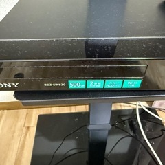 ソニーテレビ、ソニーレコーダー、Amazonスティック、テレビ台のセット