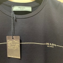 美品！プラダPRADA レディース半袖カットソーTシャツ