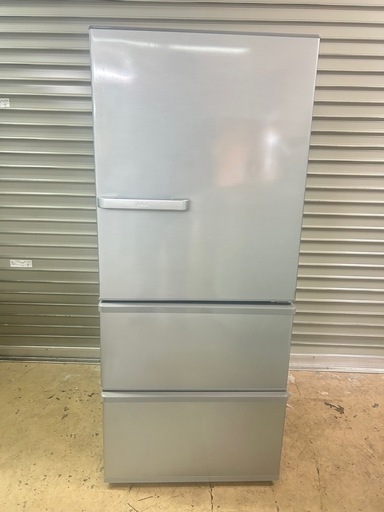 【中古】動作確認OK！保証あり！アクア 3ドア冷蔵庫 AQR-27J ファミリー用冷蔵庫