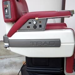 昭和レトロヴィンテージ理容椅子赤shinmeiwaTRAD2708