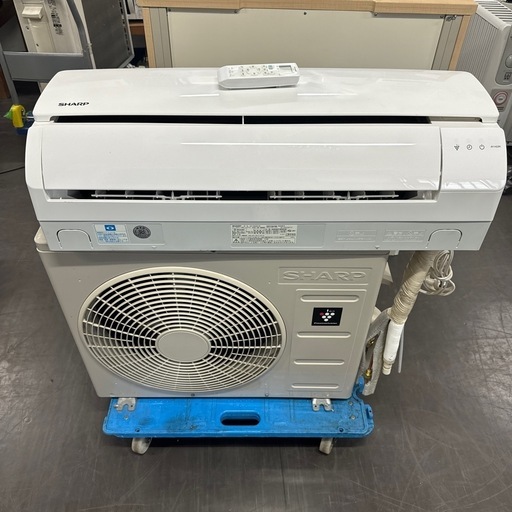激安‼️19年製シャープセパレート形ルームエアコンAY-H22N-W 6畳用A0347