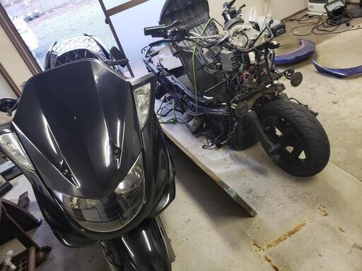 マジェスティ　sg03j　2台　1台実働１台部品取り