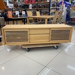 karimoku　テレビ台/AVボード　QU5067ME　天板白濁変色有