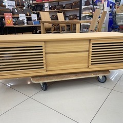 karimoku　テレビ台/AVボード　QU5067ME　天板白濁変色有