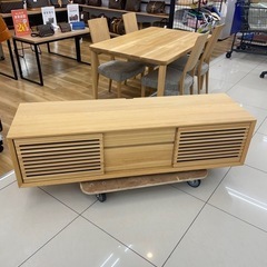 karimoku　テレビ台/AVボード　QU5067ME　天板白濁変色有