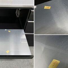 Pamouna/パモウナ キッチンボード 幅160 収納棚 キッチン 収納家具 レンジボード  ソフトクローズ 中古家具 店頭引取歓迎 R8751