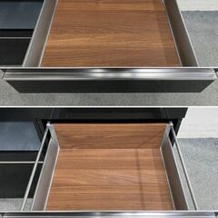 Pamouna/パモウナ キッチンボード 幅160 収納棚 キッチン 収納家具 レンジボード  ソフトクローズ 中古家具 店頭引取歓迎 R8751