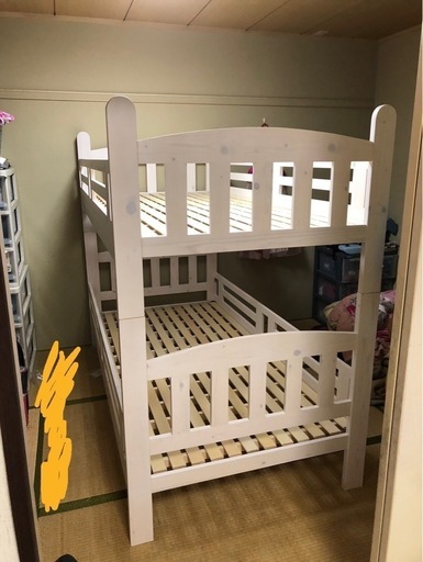 2段ベット　分割使用中