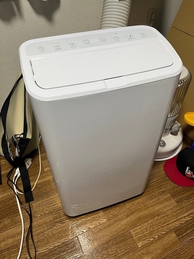 【訳あり値下げ】山善　移動式クーラー(冷房、除湿、送風)PPEC-P29-WH2022年製