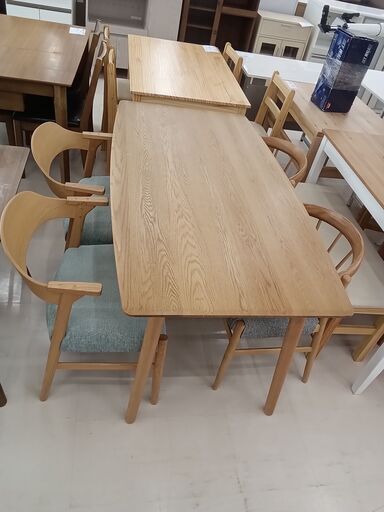 ★ジモティ割あり★  ダイニングセット ベージュ W150×D79×H70 クリーニング済み TC5452