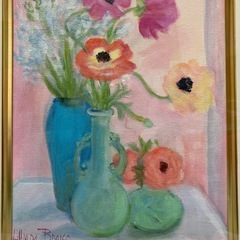 リリアナ ブライコ 油彩 額装