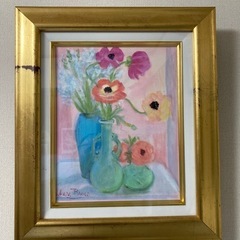 リリアナ ブライコ 油彩 額装