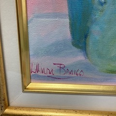 リリアナ ブライコ 油彩 額装