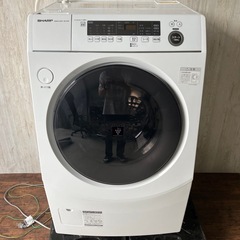 美品　  SHARP  シャープ  ドラム式洗濯機   ES-H...