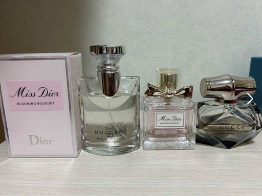 香水　DIOR GUCCI BVLGARI