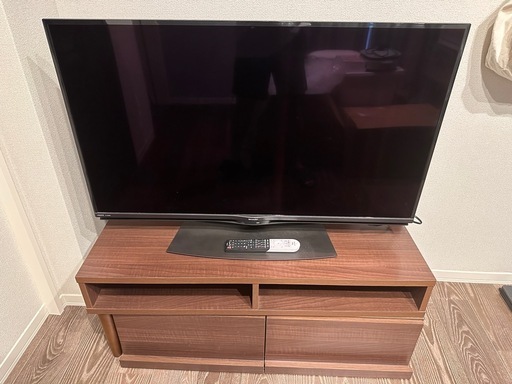 SHARP 45型TV\u0026TVテーブル