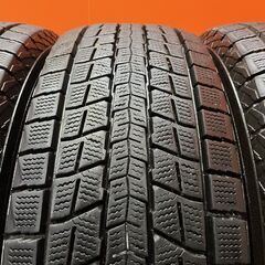 DUNLOP WINTER MAXX SJ8+ 225/65R17 17インチ スタッドレス 4本 21年製 バリ溝 ハリアー エクストレイル等　(VTF986)