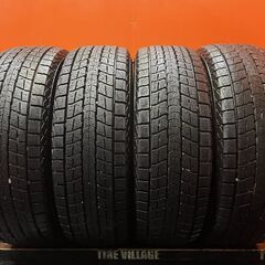 DUNLOP WINTER MAXX SJ8+ 225/65R17 17インチ スタッドレス 4本 21年製 バリ溝 ハリアー エクストレイル等　(VTF986)