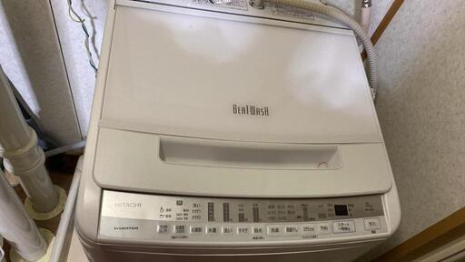 洗濯機 HITACHI BEATWASH 8KG
