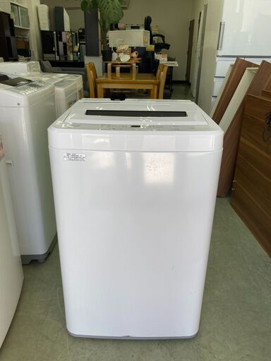 【リサイクルショップ　ピカソ　小松原】★分解洗浄済み★MAXZEN マクスゼン 5.5kg洗濯機 2019年製 JW55WP01WH★5223★