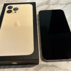 ★美品★iPhone13 Promax GOLD バッテリー新品　