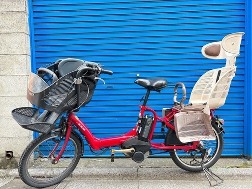 ⭐️良品バッテリー⭐️電動自転車ギュット 子供乗せ　美品
