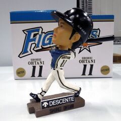 大谷翔平 ボブルヘッド 首振り人形 バッター ピッチャー 2個セット 箱付 日本ハムファイターズ 11番 フィギュア 日ハム 非売品 新道東店