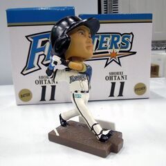 大谷翔平 ボブルヘッド 首振り人形 バッター ピッチャー 2個セット 箱付 日本ハムファイターズ 11番 フィギュア 日ハム 非売品 新道東店